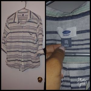 Striped Chambray Shirt